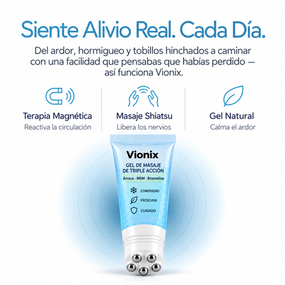 Vionix<sup>®</sup> - Terapia Japonesa para Pies y Tobillos